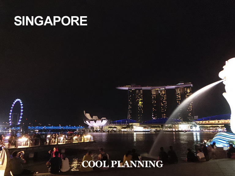 2015年2月 シンガポール マーライオンパーク
