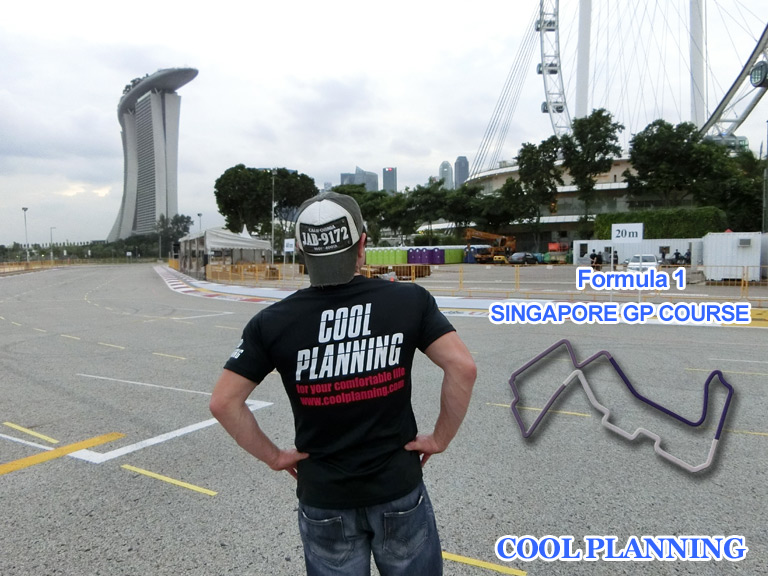 2015年2月 世界一高い観覧車シンガポールフライヤーとF1シンガポールGPコース